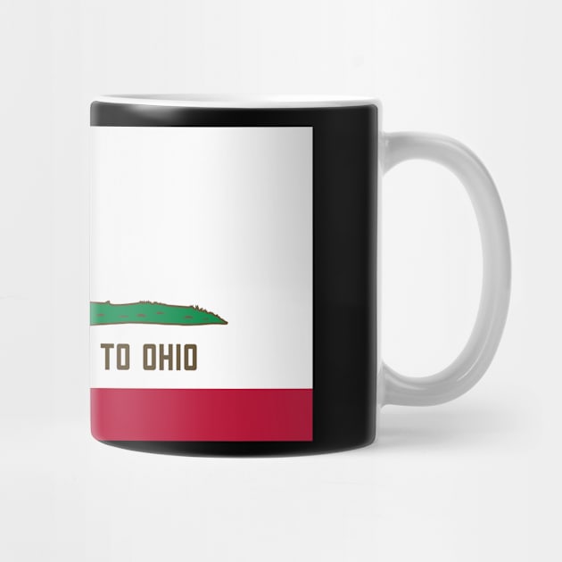 Moving To Ohio - Leaving California Funny Design by lateedesign